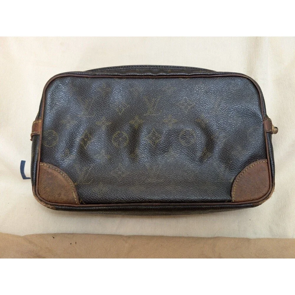 Authentic Louis Vuitton Marly Dragonne PM Clutch project bag